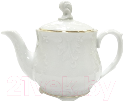 Заварочный чайник Cmielow i Chodziez Rococo / 3604-0035660 (золотая линия)