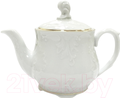 Заварочный чайник Cmielow i Chodziez Rococo / 3604-0035662 (золотая линия)