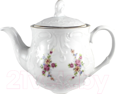 Заварочный чайник Cmielow i Chodziez Rococo / 7490-0035660 (бабушкин цветок)