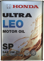 Моторное масло Honda Ultra Leo 0W20 SP / 0822799974 (4л) - 