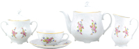 Набор для чая/кофе Cmielow i Chodziez Rococo / 7490-501503E (бабушкин цветок) - 