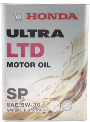 Моторное масло Honda Ultra LTD 5W30 SP / 0822899974 (4л)