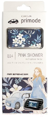 Ароматизатор автомобильный Eikosha Giga Primode Pink Shower / Q-24