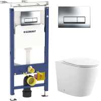 

Унитаз подвесной с инсталляцией Aquanet, Atago 2.0 W 243548 + 458.125.21.1