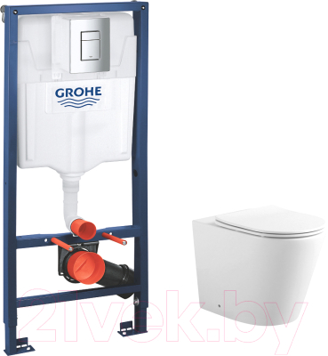 

Унитаз подвесной с инсталляцией Aquanet, Atago 2.0 W 243548 + 38772001