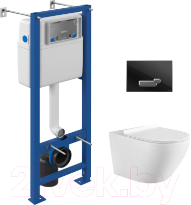 

Унитаз подвесной с инсталляцией Aquanet, Cetus W Short 249710 + S-IN-MZ-VECTOR + P-BU-ACT/Blg/Gl