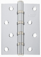 Комплект петель дверных VELA 100x70x2.5-BB4 (2шт, хром) - 