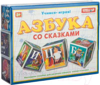 

Развивающая игрушка Stellar, Азбука со сказками / 00703