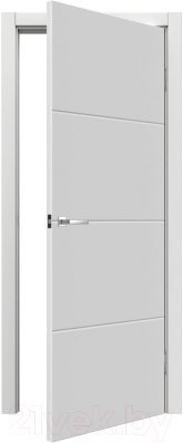 Дверь межкомнатная MDF Techno Stefany 1003 40x200 (белый)