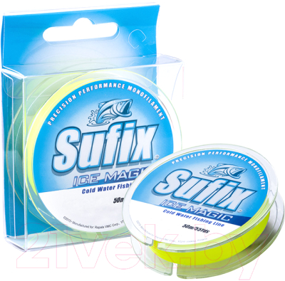 

Леска монофильная Sufix, Желтый, Ice Magic 0.280мм / SIM280Y50