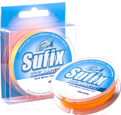 

Леска монофильная Sufix, Оранжевый, Ice Magic 0.155мм / SIM155O50