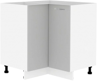 Шкаф-стол кухонный Кортекс-мебель Корнелия Мара НШУ угловой без столешницы (серый) - 