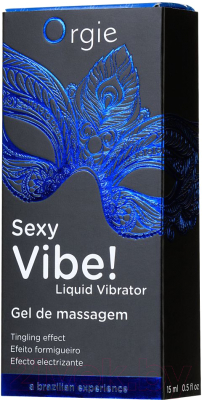 Лубрикант-гель Orgie Sexy Vibe Liquid Vibrator с эффектом вибрации / 21197 (15мл)