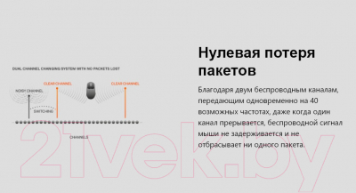 Мышь SteelSeries Prime Wireless / 62593