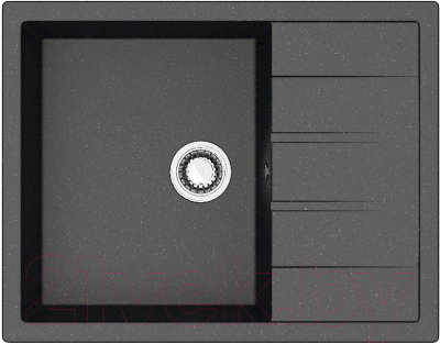 Мойка кухонная Zett Lab 151/Q4 (черный)