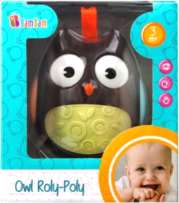 

Развивающая игрушка Bam Bam, Сова Неваляшка / 411119