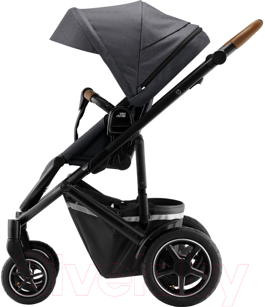 Детская универсальная коляска Britax Romer Smile III 2 в 1 (Midnight Grey)