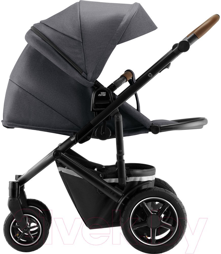 Детская универсальная коляска Britax Romer Smile III 2 в 1 (Midnight Grey)