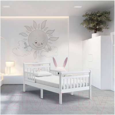 Односпальная кровать детская Nuovita Delizia (белый)