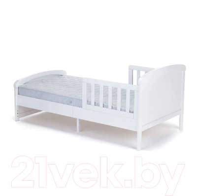 Односпальная кровать детская Nuovita Stanzione Riviera Lungo (белый)