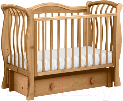 Детская кроватка Лель Маргаритка БИ 08.3 (бук натуральный)