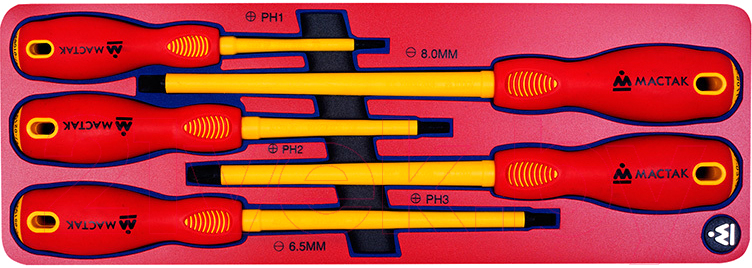 Набор отверток Мастак 5-4005E