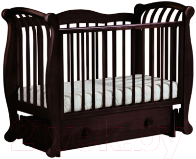 Детская кроватка Лель Магнолия БИ 555.3 (венге)