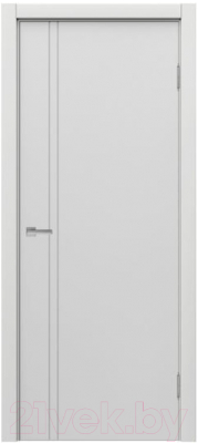 Дверь межкомнатная MDF Techno Stefany 1041 60x200 (белый)