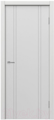 Дверь межкомнатная MDF Techno Stefany 1042 60x200 (белый)