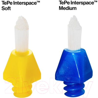 Зубная щетка монопучковая TePe Interspace+ Soft (12 насадок)