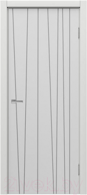 Дверь межкомнатная MDF Techno Stefany 1052 60x200 (белый)