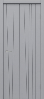 Дверь межкомнатная MDF Techno Stefany 1052 90x200 (RAL 7040) - 