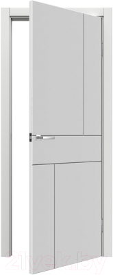Дверь межкомнатная MDF Techno Stefany 1064 80x200 (белый)