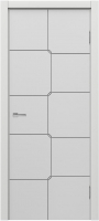 Дверь межкомнатная MDF Techno Stefany 1066 40x200 (белый) - 