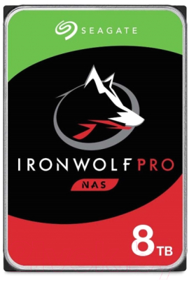 

Жесткий диск Seagate, IronWolf Pro 8TB (ST8000NE001)