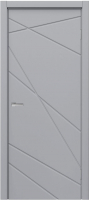 Дверь межкомнатная MDF Techno Stefany 1072 60x200 (RAL 7040) - 