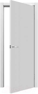 Дверь межкомнатная MDF Techno Stefany 1031 60x200 (белый)