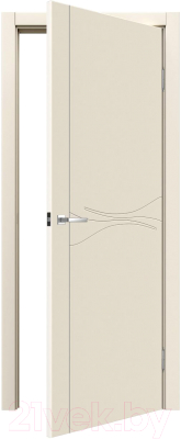 Дверь межкомнатная MDF Techno Stefany 1100 70x200 (RAL 1013)