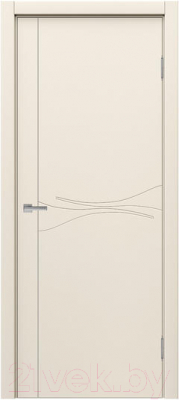 Дверь межкомнатная MDF Techno Stefany 1100 80x200 (RAL 1013)