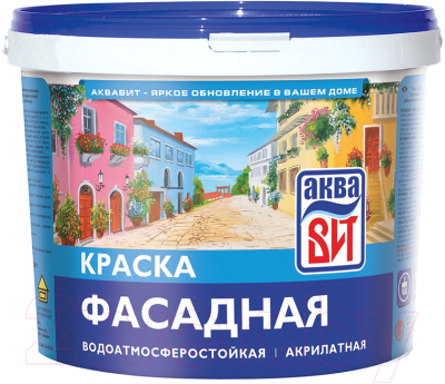 

Краска Вит, Белый, Аква ВАК-25 фасадная