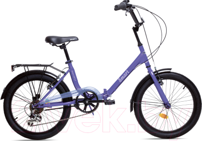 Детский велосипед AIST Smart 20 2.1 2021 (фиолетовый)