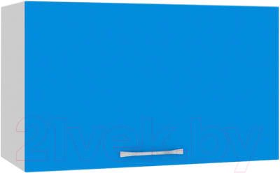 Шкаф под вытяжку Кортекс-мебель Корнелия Мара ВШГ60-1г-360 (синий)