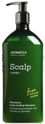 Шампунь для волос Aromatica Rosemary Scalp Scaling (400мл)