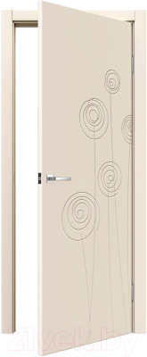 Дверь межкомнатная MDF Techno Stefany 1126 50x200 (RAL 1013)