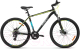 Велосипед AIST Rocky 2.0 Disc 27.5 (21, черный/желтый) - 