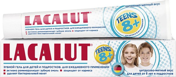 Зубная паста Lacalut Тeens для подростков 8+ (50мл)