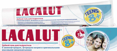 Зубная паста Lacalut Тeens для подростков 8+ (50мл)