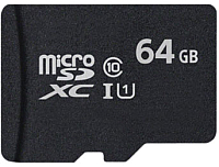 Карта памяти Mirex microSDXC UHS-I Class 10 64Gb (13612-MC10SD64) - 