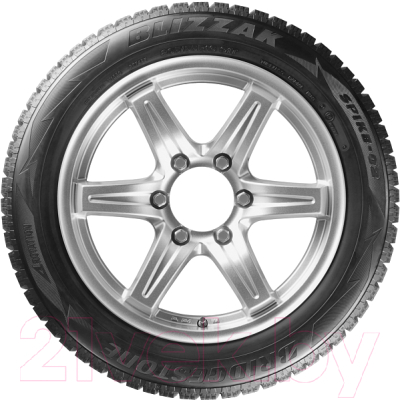 Зимняя шина Bridgestone Blizzak Spike-02 195/65R15 91T (шипы)