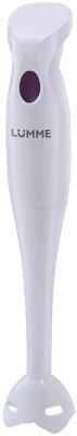 Блендер погружной Lumme LU-1832 (белый/фиолетовый чароит)